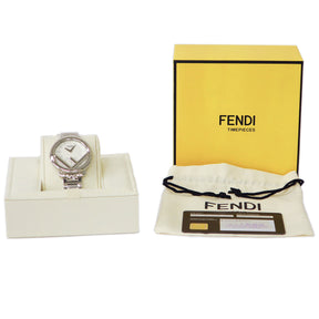 フェンディ FENDI エフ イズ フェンディ ラナウェイ 36MM F711034000 クオーツ レディース 未使用 白