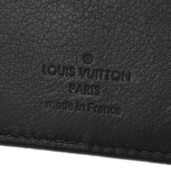 ルイヴィトン LOUIS VUITTON マヒナ ポルトフォイユ アメリア M58074 ノワール マヒナレザー 長財布 シルバー金具 黒