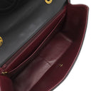 シャネル CHANEL デカマトラッセ A01094 ブラック ラムスキン ショルダーバッグ ゴールド金具 黒 フラップバッグ チェーンショルダー