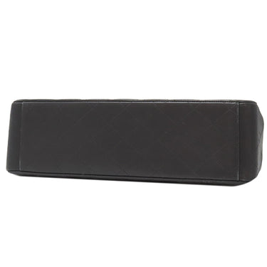 シャネル CHANEL デカマトラッセ A01094 ブラック ラムスキン ショルダーバッグ ゴールド金具 黒 フラップバッグ チェーンショルダー