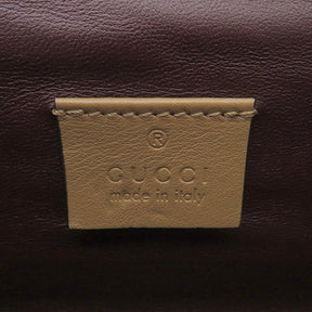 グッチ GUCCI ズゥミ 564718 ベージュ パイソン 2WAYバッグ ゴールド金具 茶 チェーンショルダー