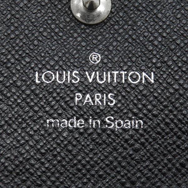 ルイヴィトン LOUIS VUITTON ミュルティクレ 6 M30532 アルドワーズ タイガ キーケース 黒 鍵入れ 6連 6本