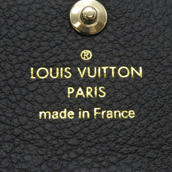 ルイヴィトン LOUIS VUITTON キーケース ミュルティクレ 6 M64421 ノワール モノグラムアンプラント キーケース 黒 6連 6本 鍵入れ