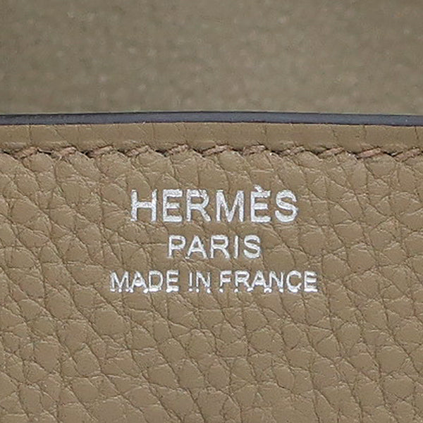 エルメス HERMES バーキン25 ベージュマルファ トゴ ハンドバッグ シルバー金具 新品 未使用