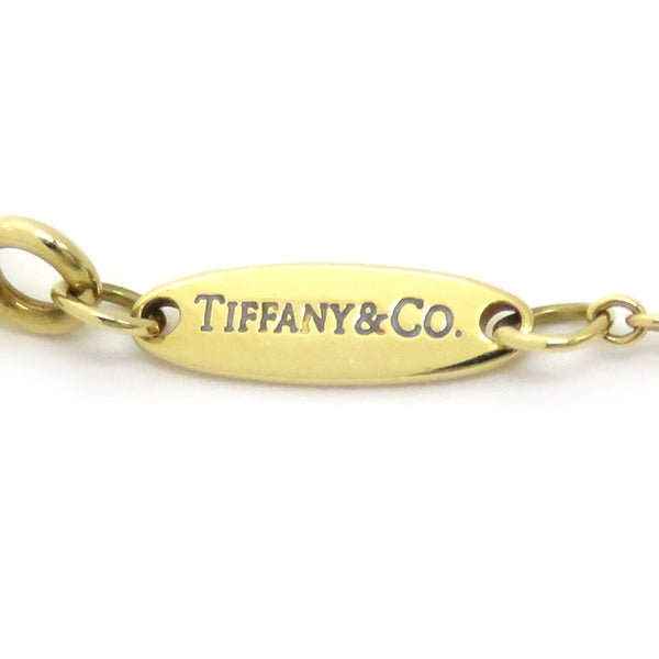 ティファニー Tiffany & Co バイザヤード シングルダイヤモンド ペンダント イエローゴールド K18YG ダイヤモンド ネックレス AU750 T&Co. 1石