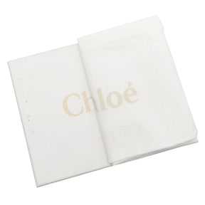 クロエ Chloe Wホック ジョージア ピンク レザー 二つ折り財布 ゴールド金具 コンパクト