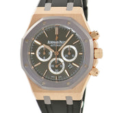 オーデマピゲ AUDEMARS PIGUET ロイヤルオーク レオ・メッシ クロノグラフ 26325OL.OO.D005CR.01 自動巻き メンズ 黒 八角形 限定