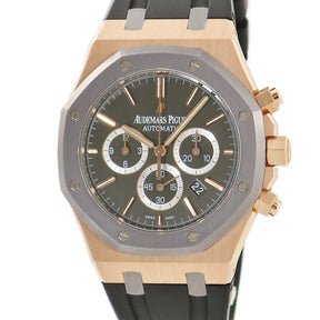 オーデマピゲ AUDEMARS PIGUET ロイヤルオーク レオ・メッシ クロノグラフ 26325OL.OO.D005CR.01 自動巻き メンズ 黒 八角形 限定