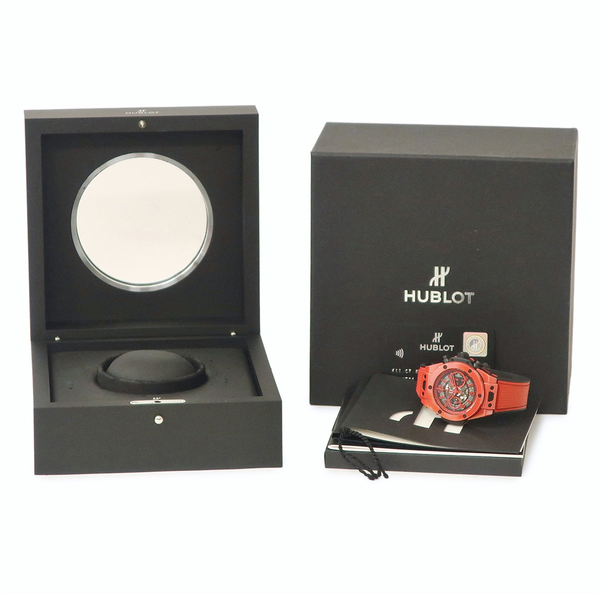 ウブロ HUBLOT ビッグバン ウニコ レッドマジック 411.CF.8513.RX 自動巻き メンズ 限定 赤 レッド