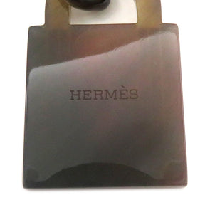 エルメス HERMES アミュレット フュージョン パドロック GM ペンダント アシデュレフュージョン バッファローホーン GP ネックレス ゴールド金具 パドロックモチーフ