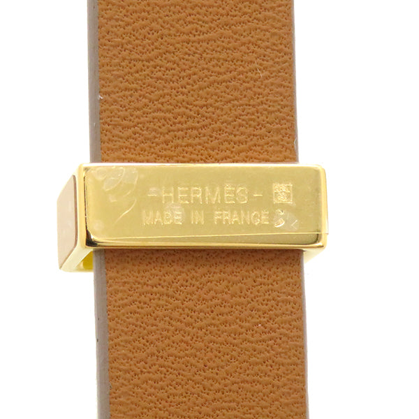 エルメス HERMES アス ドゥ クール ライム ヴォースイフト GP T3 ブレスレット ゴールド金具 新品 未使用 黄