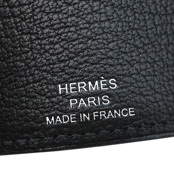 エルメス HERMES ベアン 4連キーケース ブラック シェーブル キーケース シルバー金具 黒