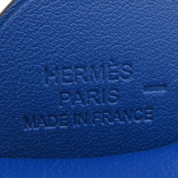 エルメス HERMES ロデオPM ペガサス タッチ ブルーフランス リザード アニューミロ バッグチャーム 青