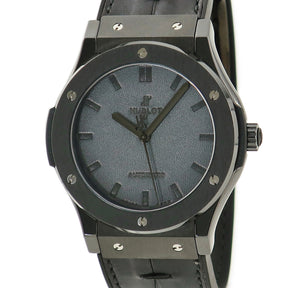 ウブロ HUBLOT クラシックフュージョン ベルルッティ オールブラック 511.CM.0500.VR.BER16 自動巻き メンズ OH済 黒 限定