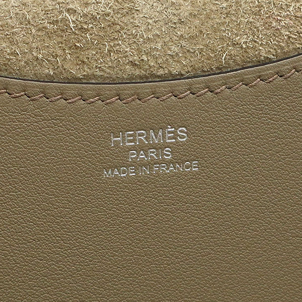 エルメス HERMES インザループ 18 ベージュマルファ トリヨンクレマンス スイフト ハンドバッグ シルバー金具 新品 未使用