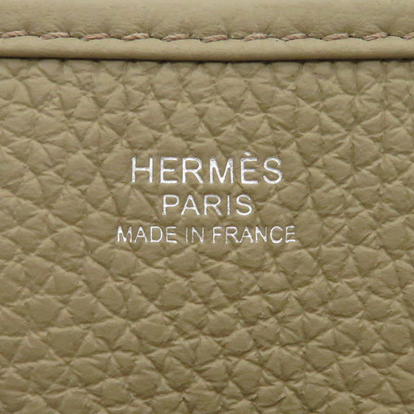 エルメス HERMES エヴリン3 PM  ベージュマルファ トリヨンクレマンス ショルダーバッグ シルバー金具