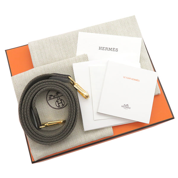 エルメス HERMES エヴリンTPM アマゾン ブルーペール トリヨンクレマンス ショルダーバッグ ゴールド金具