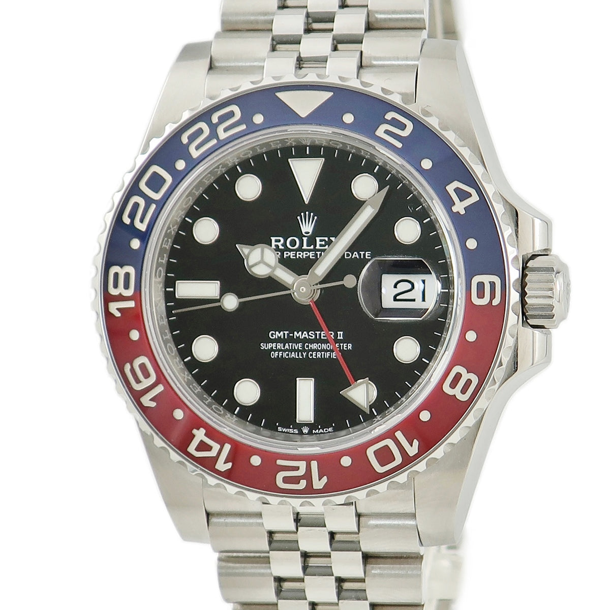 ロレックス ROLEX GMTマスター2 126710BLRO ランダム番 自動巻き メンズ ランダム番 赤 青 黒 ブラック ペプシ ベンツ針