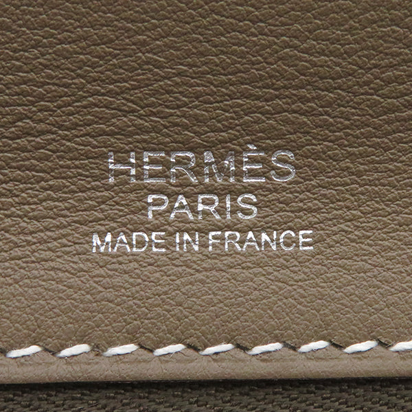 エルメス HERMES サック ヴァンキャトル 24/24 29  エトゥープ トゴ スイフト 2WAYバッグ シルバー金具 グレージュ ショルダー