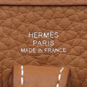 エルメス HERMES エヴリンTPM ゴールド トリヨンクレマンス ショルダーバッグ シルバー金具 新品 未使用 茶