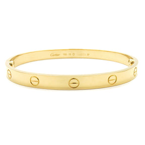 カルティエ Cartier LOVE ラブブレス B6067519 イエローゴールド K18YG #19 ブレスレット 750 18K 18金 バングル