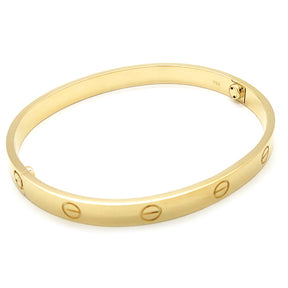 カルティエ Cartier LOVE ラブブレス B6067519 イエローゴールド K18YG #19 ブレスレット 750 18K 18金 バングル