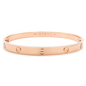 カルティエ Cartier LOVE ラブブレス B6067421 ピンクゴールド K18PG #21 ブレスレット 750 18K 18金 バングル