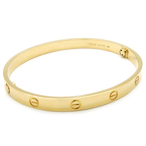 カルティエ Cartier LOVE ラブブレス B6067520 イエローゴールド K18YG #20 ブレスレット 750 18K 18金 バングル