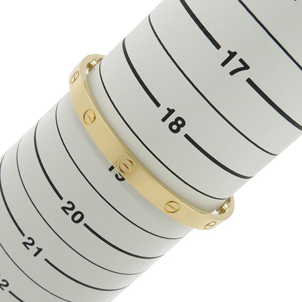 カルティエ Cartier LOVE ラブブレス B6067520 イエローゴールド K18YG #20 ブレスレット 750 18K 18金 バングル