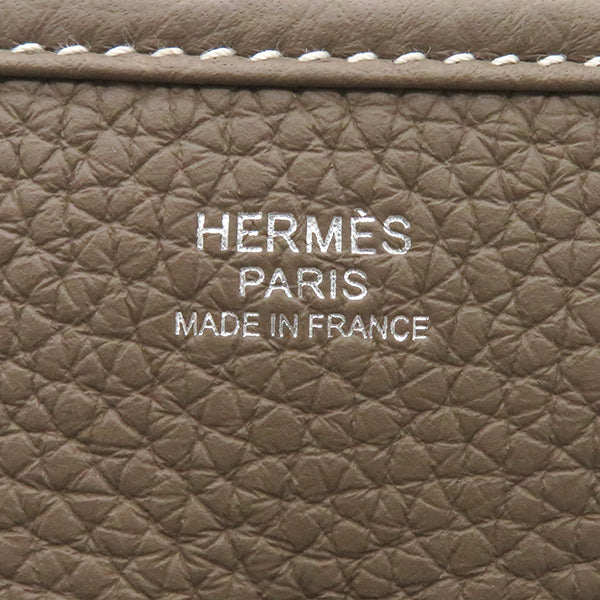 エルメス HERMES エヴリン3 PM エトゥープ トリヨンクレマンス ショルダーバッグ シルバー金具 グレージュ