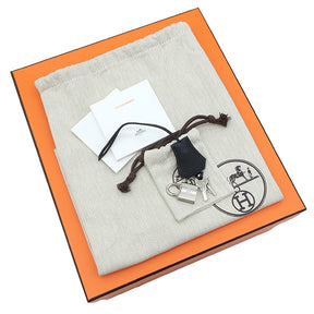 エルメス HERMES バーキン25 ブラック トゴ ハンドバッグ シルバー金具 黒