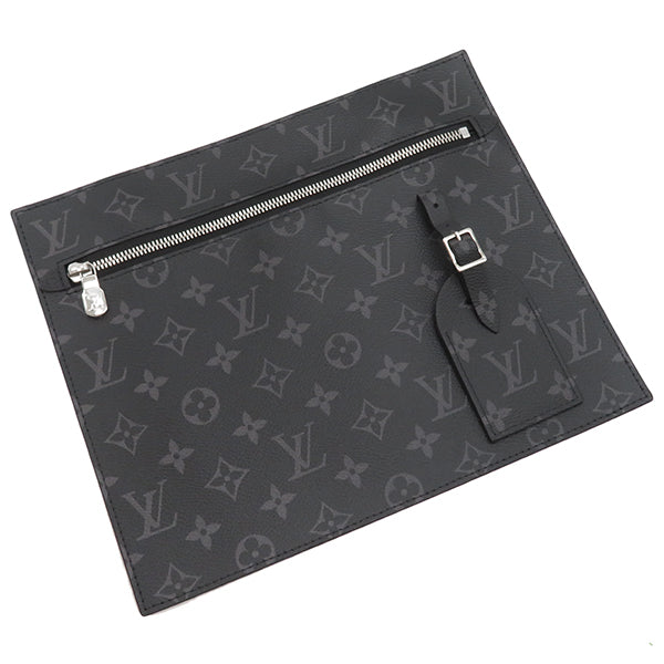 ルイヴィトン LOUIS VUITTON カバ ヴォワヤージュNV M52817 ブラック トリヨンレザー モノグラムエクリプス トートバッ