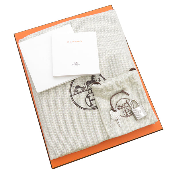 エルメス HERMES ピコタンロックPM サン トリヨンクレマンス ハンドバッグ シルバー金具 新品 未使用  黄色