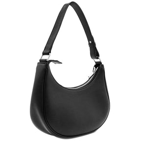 セリーヌ CELINE アヴァ 193953DEE ブラック カーフ ショルダーバッグ シルバー金具 AVA 黒