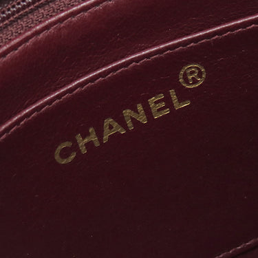 シャネル CHANEL マドモアゼル ミニ ブラック ラムスキン ショルダーバッグ ゴールド金具 チェーンショルダー ココマーク ヴィンテージ 黒