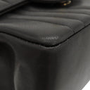 シャネル CHANEL マドモアゼル ミニ ブラック ラムスキン ショルダーバッグ ゴールド金具 チェーンショルダー ココマーク ヴィンテージ 黒