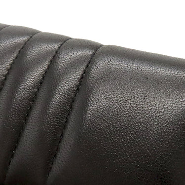 シャネル CHANEL マドモアゼル ミニ ブラック ラムスキン ショルダーバッグ ゴールド金具 チェーンショルダー ココマーク ヴィンテージ 黒