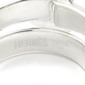 エルメス HERMES ダブルトゥルーリング シルバー シルバー925 #54(JP14) リング 指輪 アクセサリー AG925 13号