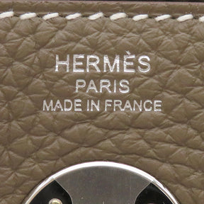 エルメス HERMES リンディ26 エトゥープ トリヨンクレマンス 2WAYバッグ シルバー金具 新品 未使用 グレージュ