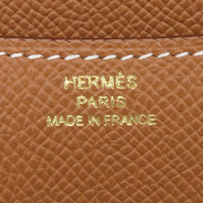 エルメス HERMES コンスタンス3 ミニ ミロワール ゴールド ヴォーエプソン ショルダーバッグ ローズゴールド金具 新品 未使用 茶 PG金具