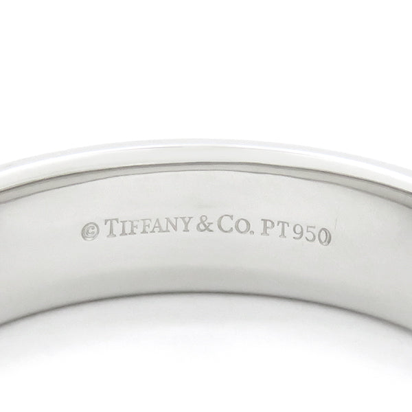 ティファニー Tiffany & Co クラシック バンド 6mm プラチナシルバー Pt950 リング 指輪 22号