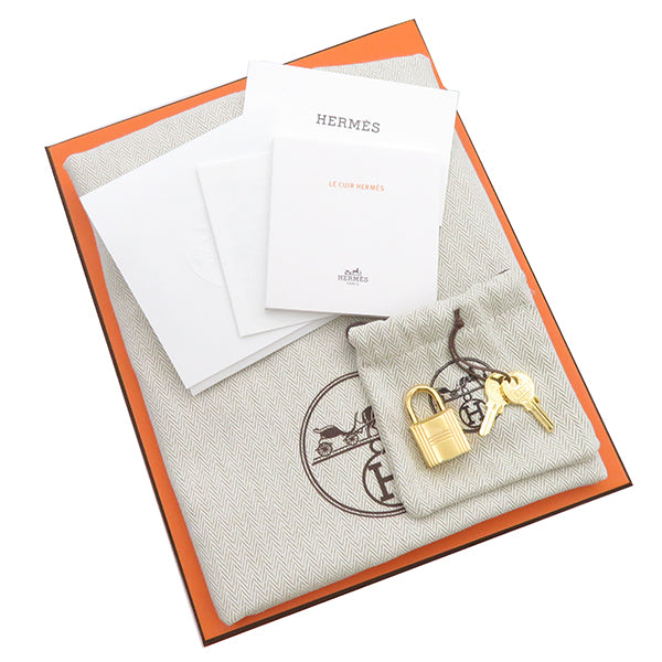 エルメス HERMES ピコタンロックPM ブルーゼリージュ トリヨンクレマンス ハンドバッグ ゴールド金具 新品 未使用 青