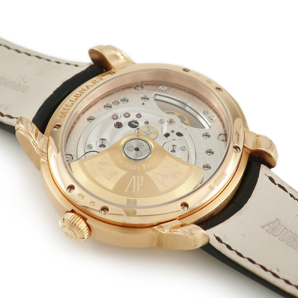 オーデマピゲ AUDEMARS PIGUET ミレネリー 4101 15350OR.OO.D093CR.01 自動巻き メンズ OH済 K18PG無垢 スモセコ ローマン