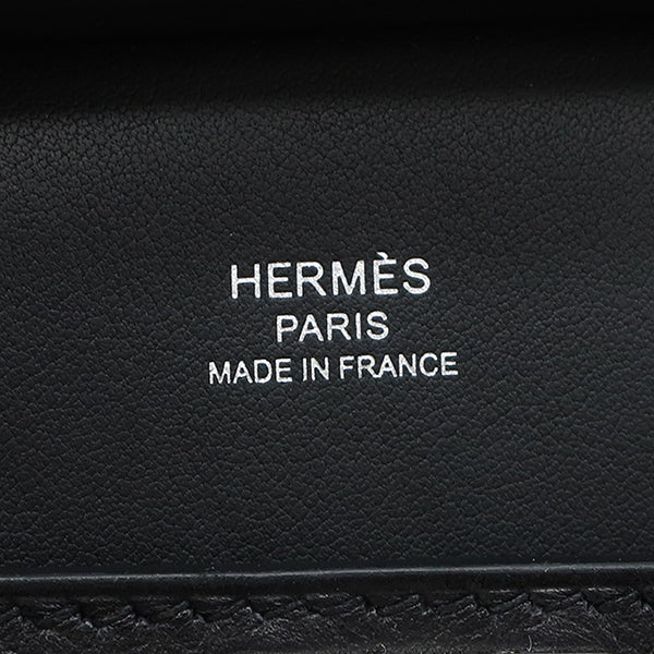 エルメス HERMES ジプシエール ミニ ブラック エヴァーグレイン ショルダーバッグ シルバー金具 新品 未使用 黒