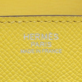 エルメス HERMES バーキン30 ジョーヌナプル ヴォーエプソン ハンドバッグ シルバー金具 黄色