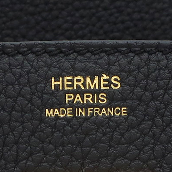 エルメス HERMES バーキン30 ブラック トゴ ハンドバッグ ゴールド金具 新品 未使用 黒