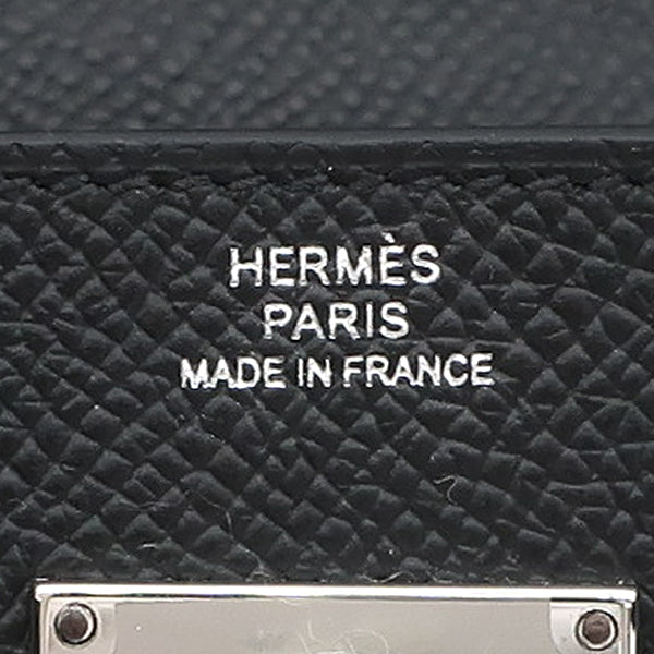 エルメス HERMES ケリーウォレット ロング トゥーゴー ブラック ヴォーエプソン 長財布 シルバー金具 新品 未使用 黒 ショルダー