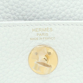 エルメス HERMES リンディ ミニ 20 ニューホワイト トリヨンクレマンス ショルダーバッグ ゴールド金具 新品 未使用 白