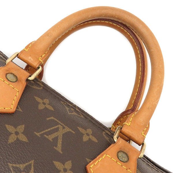 ルイヴィトン LOUIS VUITTON スピーディ 25 M41528 モノグラム モノグラムキャンバス ハンドバッグ ゴールド金具 茶 ボストン 鍵 パドロック欠品