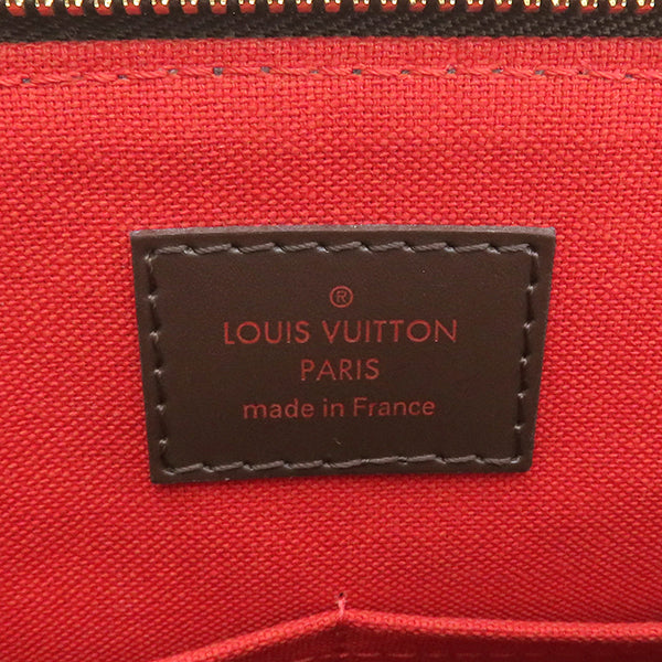 ルイヴィトン LOUIS VUITTON ウェストミンスター PM N41102 ダミエエベヌ ダミエキャンバス ハンドバッグ ゴールド金具 茶